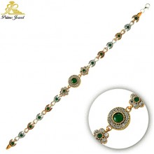 Gümüş Otantik Taşlı Biezik /Bileklik